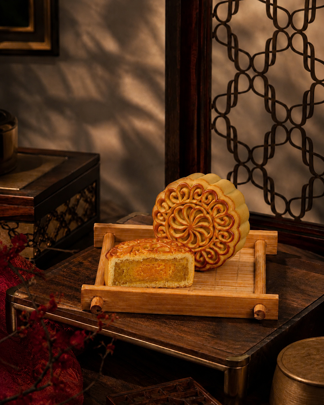 Bánh nướng Dứa hạnh nhân mochi trứng muối