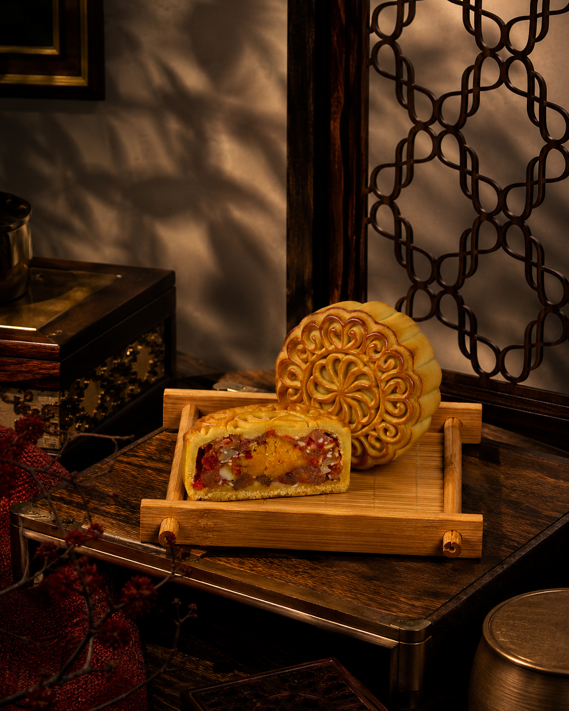 Bánh nướng Thập cẩm trứng muối